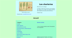 Desktop Screenshot of charleries.net